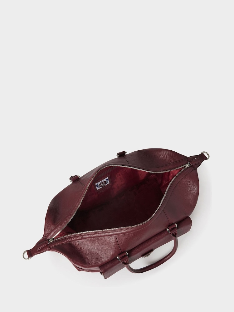 Osprey London The Forest Leather Weekender Bag - Image 6 of 6 Osprey London The Forest Leather Weekender Bag - Image 6 of 6