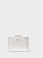 Osprey London Pink The Neptune Leather Mirror Card Holder & Small Pouch - Image 4 of 5