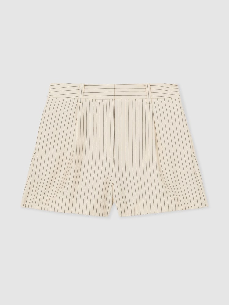 Reiss Jayce Pinstripe Tailored Shorts - Imaginea 2 din 7 Reiss Jayce Pinstripe Tailored Shorts - Imaginea 2 din 7