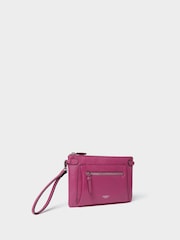 Svetlo roza - Usnjena torbica za čez telo Osprey London The Ruby - Slika 3 iz 5