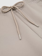 Reiss Stone Reid Premium Interlock Drawstring Shorts - Image 7 of 7