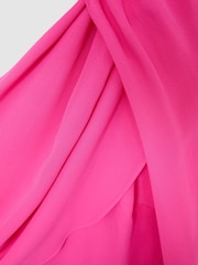 Reiss Carrie One-Shoulder Drape Wide-Leg Jumpsuit - Bild 8 von 8