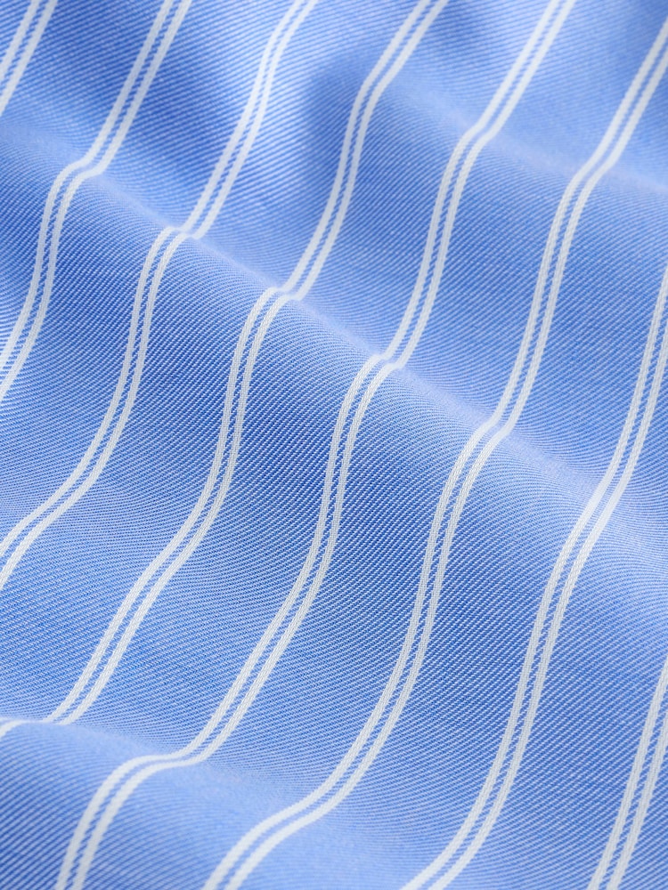 Blue/Pink Stripe Soft Relaxed Long Sleeve V-Neck Shirts 2 Pack - Image 10 of 10