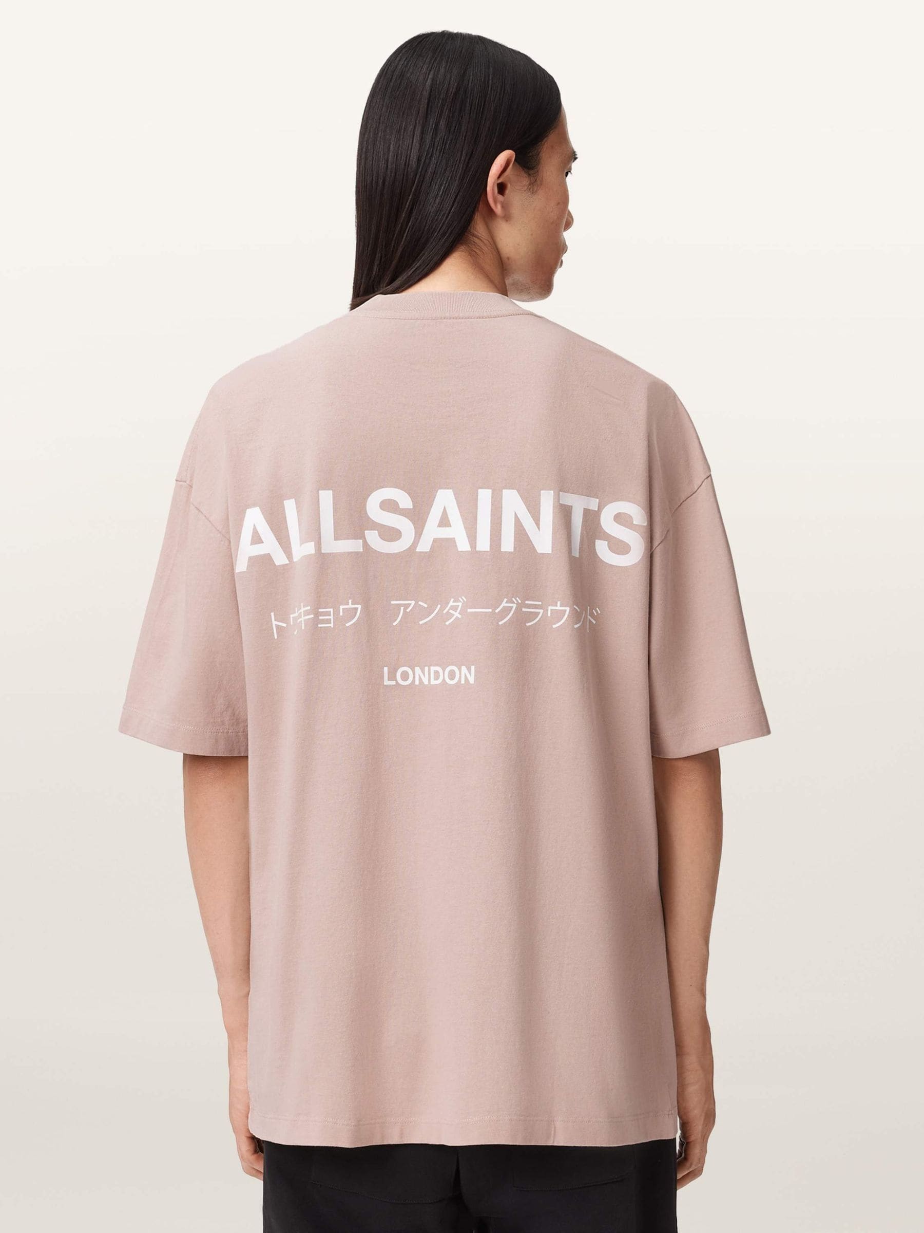 Comprar Rosa - AllSaints Camiseta de Manga Curta Crew Xander from