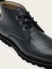 AllSaints Black Skiff Mid Boots - Image 4 of 4