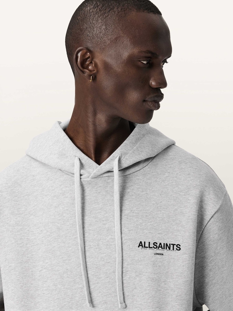 AllSaints Grey Halcyon Oth Hoodie - Image 2 of 7