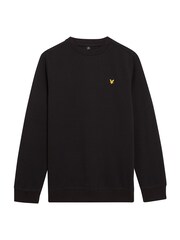 أسود - Lyle & Scott Fly Crew Fleece - صورة 1 من 1