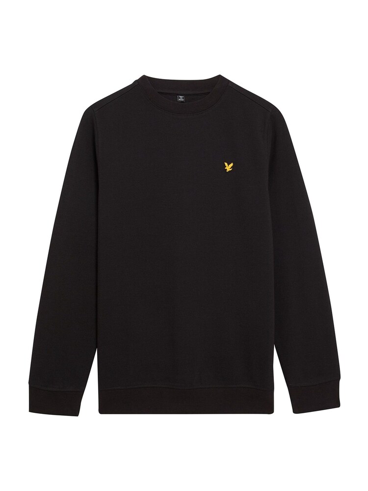 أسود - Lyle & Scott Fly Crew Fleece - صورة 1 من 1