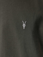 AllSaints Green Brace Brushed Cotton T-Shirts 3 Pack - Image 8 of 8