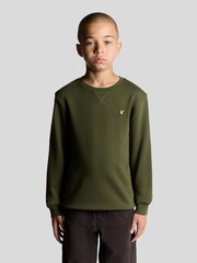 Lyle & Scott Green Crew Neck Sweatshirt - Image 1 of 4