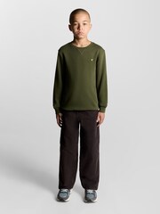 Lyle & Scott Green Crew Neck Sweatshirt - Image 2 of 4