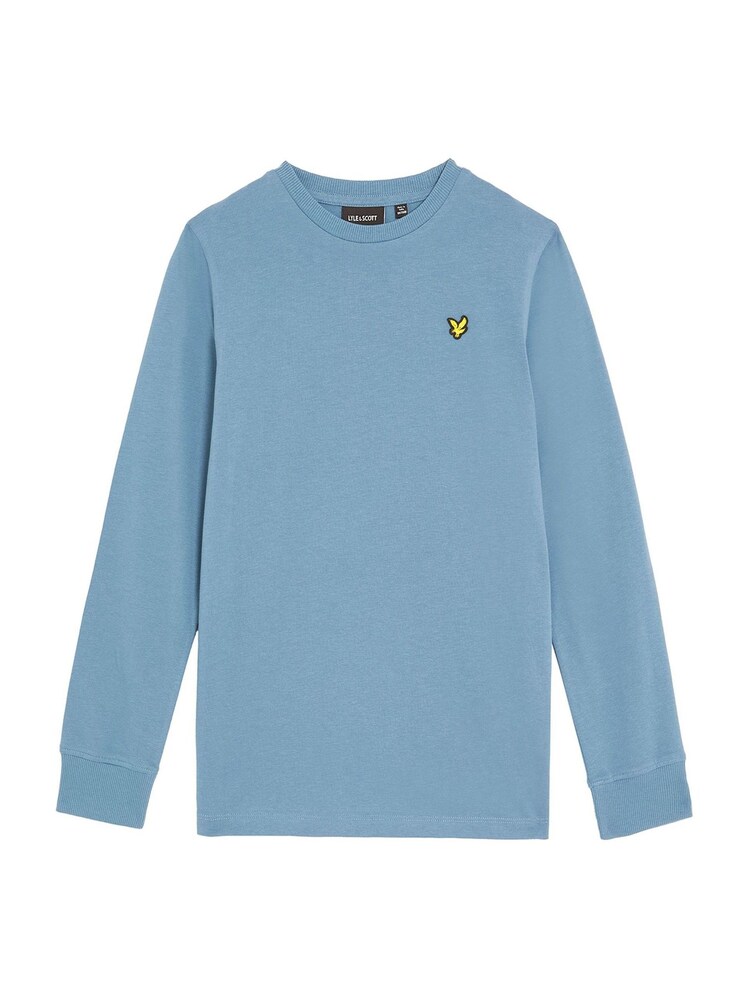 Lyle & Scott Blue Plain LS T-Shirt - Image 1 of 3