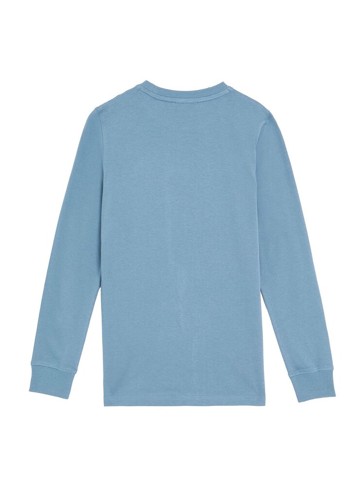 Lyle & Scott Blue Plain LS T-Shirt - Image 2 of 3