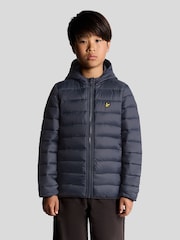 Lyle & Scott Blue Light Weight Padded Jacket - Image 1 of 4