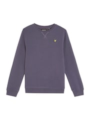 灰色 - Lyle & Scott 圆领运动衫 - 3的图像1｝