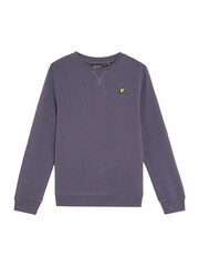 Lyle & Scott Grey Crew Neck Sweatshirt - Image 3 of 3