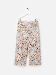 Oliver Bonas Brown Cropped Wide Leg Jeans - Image 3 of 7