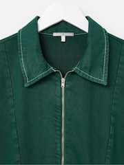 Oliver Bonas Collared Zip Up Midi Dress - Bild 5 von 7