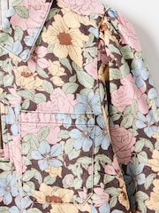 Oliver Bonas Pink Half Zip Mini Dress - Image 6 of 8