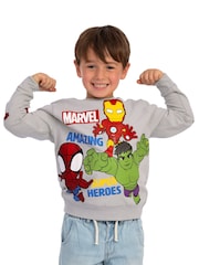 Character Grey Marvel Spidey And His Amazing Friends Sweatshirt - Image 1 of 12