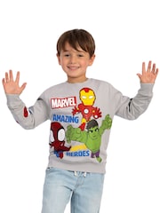 Character Grey Marvel Spidey And His Amazing Friends Sweatshirt - Image 2 of 12