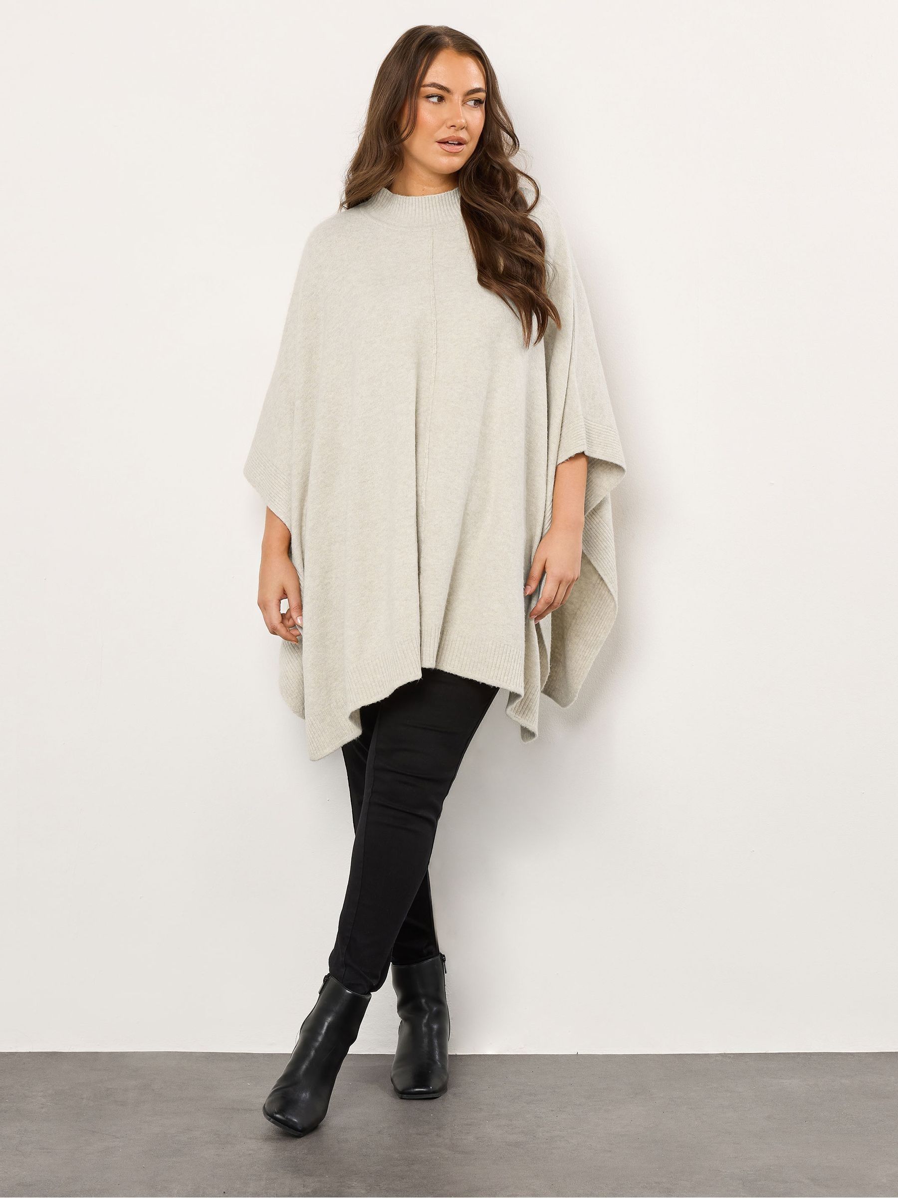 yuau0515Roku　COTTON WOOL KNIT PONCHO N65912s.jpg