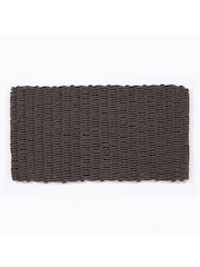 Arthouse Orange Didsbury Braided Polypropylene Slate Doormat - Image 2 of 5