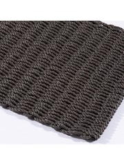 Arthouse Orange Didsbury Braided Polypropylene Slate Doormat - Image 4 of 5