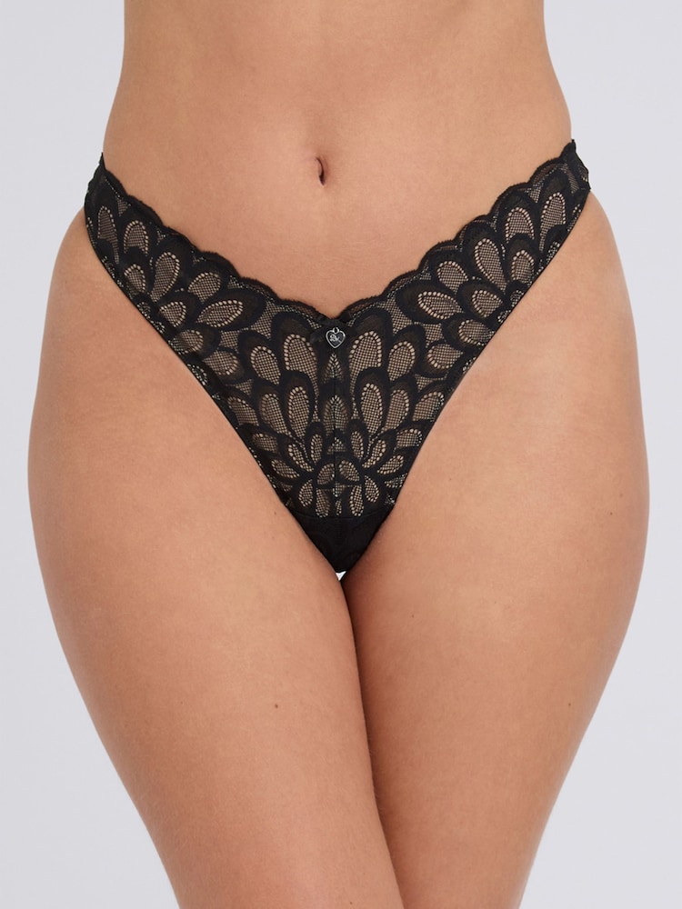 Boux Avenue Black Eden Lace Briefs - Image 1 of 1 Boux Avenue Black Eden Lace Briefs - Image 1 of 1