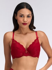Boux Avenue Red Amber Plunge Bra - Image 5 of 5