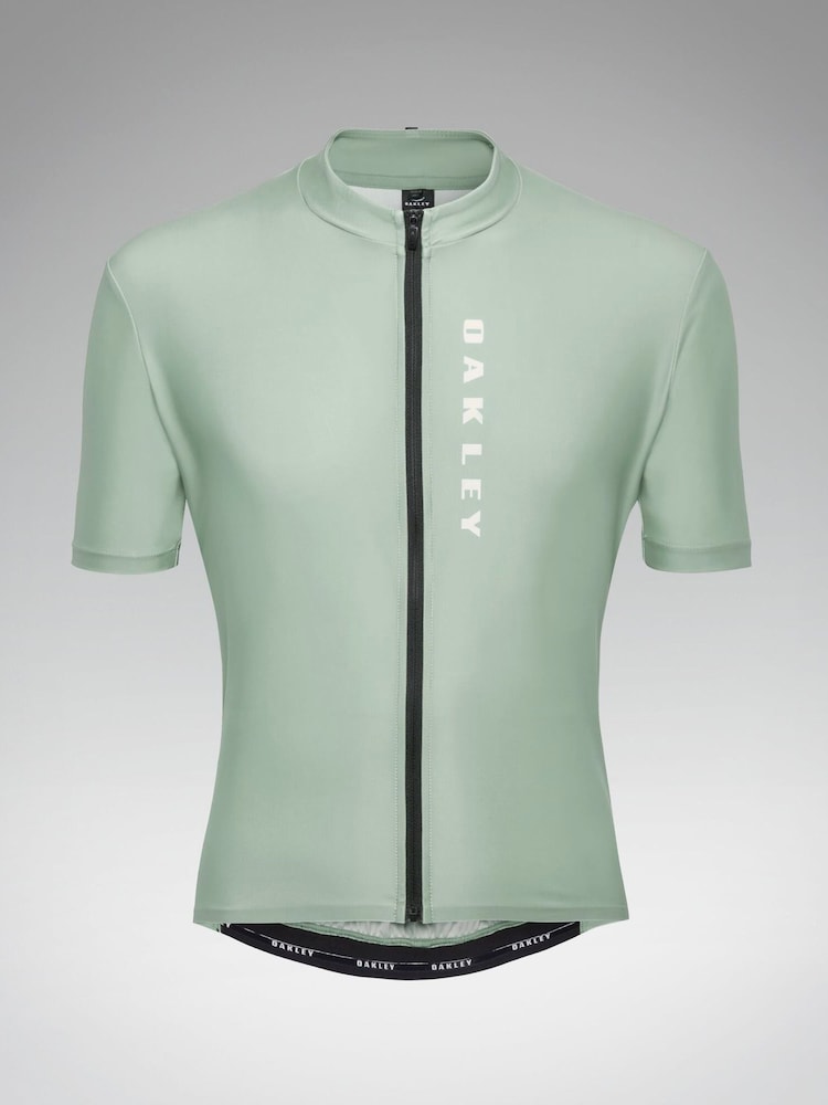 Oakley Green Icon Cycling Classic Jersey 2.0 T-Shirt - Image 1 of 3