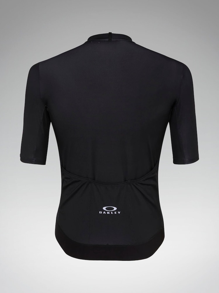 Oakley Black Icon Cycling Training Jersey T-Shirt - Image 3 of 3