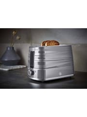 Swan Grey Symphony 2 Slice Toaster - Image 2 of 6