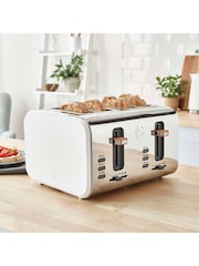 Swan White Nordic 4 Slice Toaster - Image 8 of 10