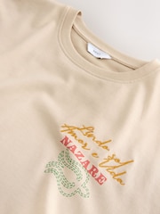 Stone Cascais Graphic Relaxed Fit Graphic Print Heavy Weight T-Shirt - Image 7 of 9