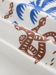 Brown / Tan / White Relaxed Fit Graphic Print T-Shirts 3 Pack - Image 11 of 11