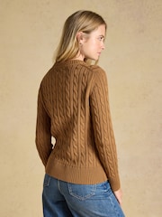 Түйе - Joules Classic мақтадан жасалған тоқылған жемпір - 8суретінің 2 суреті