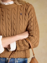 Түйе - Joules Classic мақтадан жасалған тоқылған жемпір - 8суретінің 4 суреті