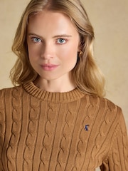 Түйе - Joules Classic мақтадан жасалған тоқылған жемпір - 8суретінің 5 суреті