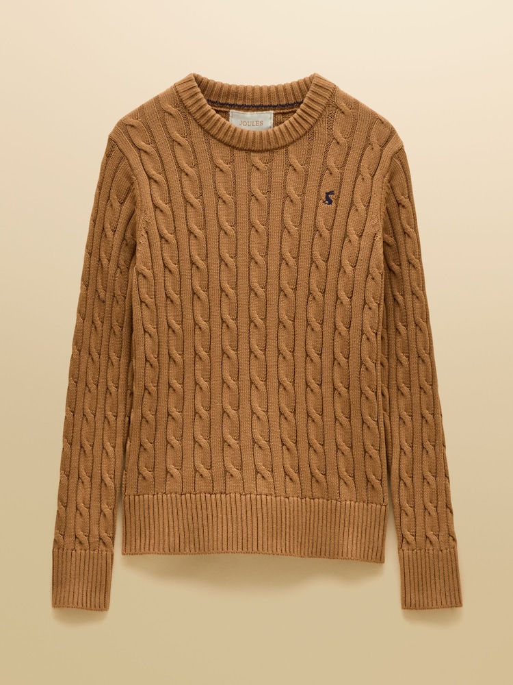 Түйе - Joules Classic мақтадан жасалған тоқылған жемпір - 8суретінің 8 суреті