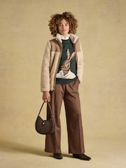 Hare Cotton Blend Crew Neck Knitted Jumper - Bild 5 av 6