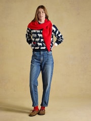 Marinen - Joules Sheep Icon Crew Neck Knitted Jumper - Bilde 3 av 7