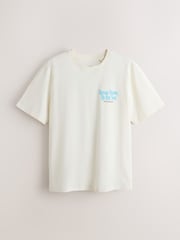 White Campervan Volkswagen Graphic T-Shirt - Image 2 of 4