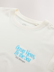 White Campervan Volkswagen Graphic T-Shirt - Image 8 of 9