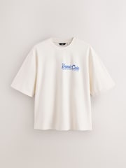 White Pepsi Graphic Boxy T-Shirt - Image 7 of 9