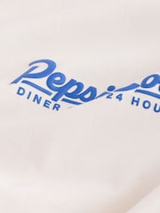 White Pepsi Graphic Boxy T-Shirt - Image 8 of 9