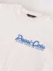 White Pepsi Graphic Boxy T-Shirt - Image 9 of 9