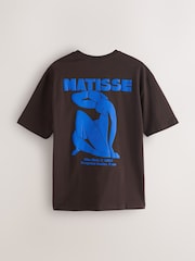 Brown Matisse Relaxed Fit Artist T-Shirt - Image 1 of 5