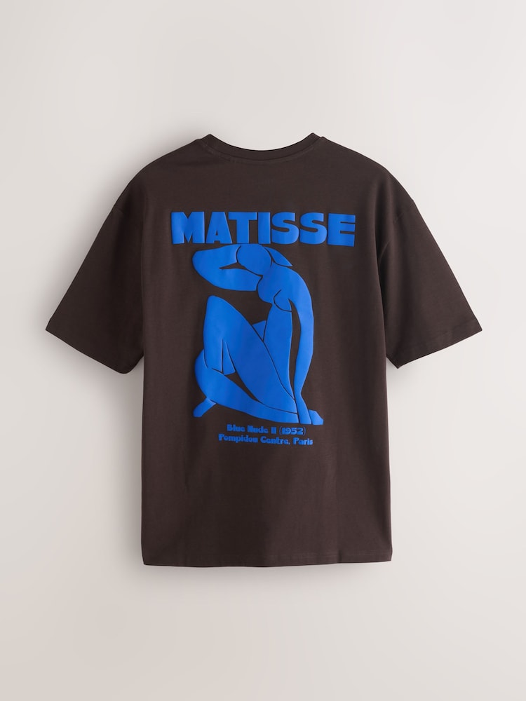 Brown Matisse Relaxed Fit Artist T-Shirt - Image 1 of 5