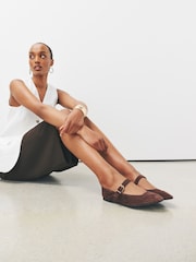 Multi N. Premium Leather Mary Jane Shoes - Image 3 of 4